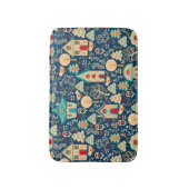 Grillige Scandinavische huizen | Scandinavische Badmat (Voorkant Verticaal)