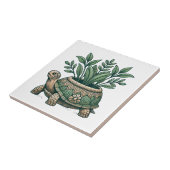 grillige schildpad tegeltje (Zijkant)