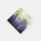 grillige sierkaarsen Chanoeka Servet (Hoek)