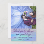 grillige slierten | Holo Fairy Pastel Regenboog Fo Bedankkaart (Voorkant)