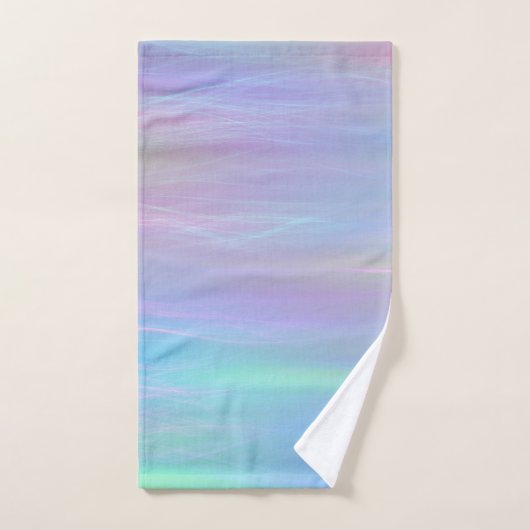grillige slierten | Holo Fairy Pastel Regenboog Om Bad Handdoek (Handdoek)