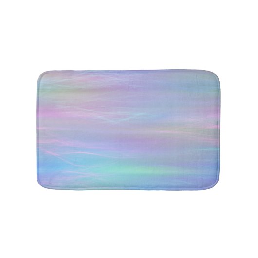 grillige slierten | Holo Fairy Pastel Regenboog Om Badmat (Voorkant)