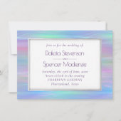 grillige slierten | Holo Fairy Pastel Regenboog Om Kaart (Voorkant)