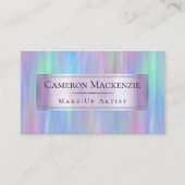 grillige slierten | Holo Fairy Pastel Regenboog Om Visitekaartje (Voorkant)