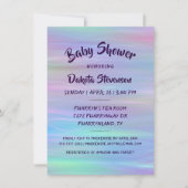 grillige slierten | Holo Fairy Pastel regenboogdou Kaart (Voorkant)