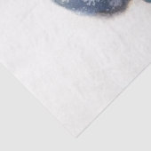 Grillige Sneeuwman en Kerst Muis Decoupage Tissuepapier (Detail)