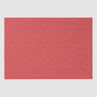 grillige sneeuwvlokken retro kerstpatroon rood tissuepapier