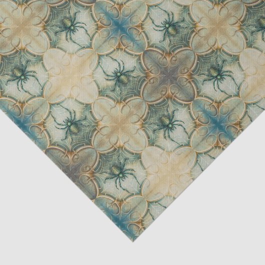 grillige spinnen tissuepapier (Detail)