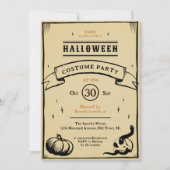 grillige spookachtige vintage kaart (Voorkant)