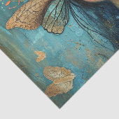 GRILLIGE SPROOKJE MEISJE DECOUPAGE TISSUEPAPIER (Detail)