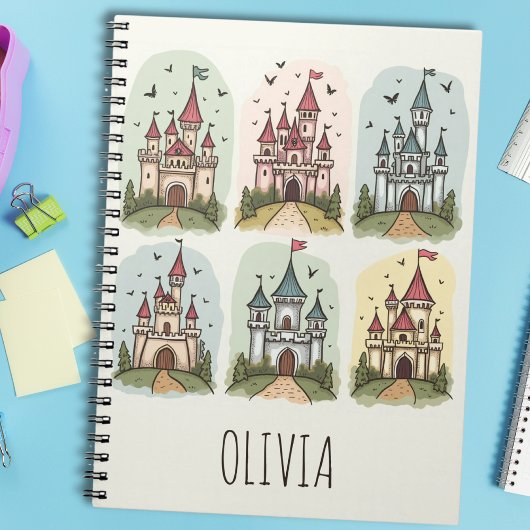 grillige sprookjeskastelen notitieboek