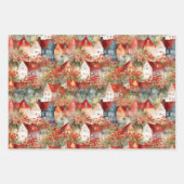 GRILLIGE STAD EN HUIZEN CADEAU INPAKPAPIER VEL (Voorkant 3)