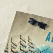 GRILLIGE STEAMPUNK DIEPE SCHEPEN WIEL / ANKER STRANDLAKEN (In situ)