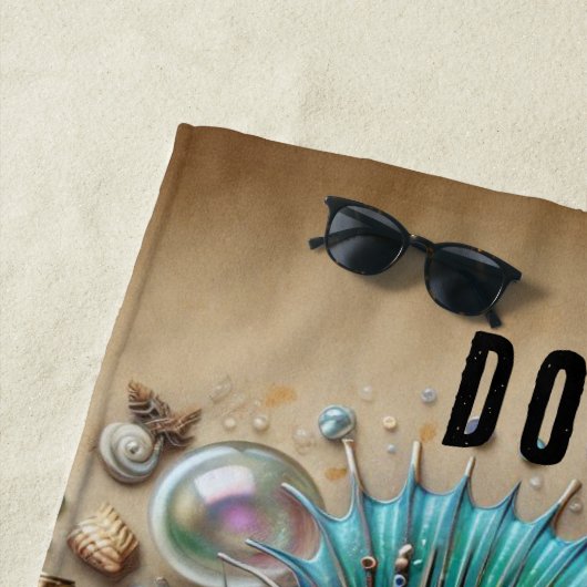 GRILLIGE STEAMPUNK FISH & SHELLS, GEPERSONALISEERD STRANDLAKEN (In situ)