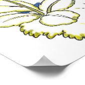  grillige Storybook bruiloft in het bos Poster (Hoek)