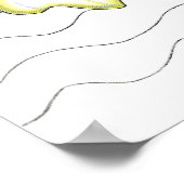 grillige Storybook bruiloft in het bos Poster (Hoek)