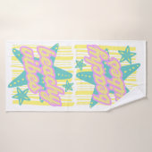 Grillige Strandschelpen Badhanddoek (Badhanddoek)