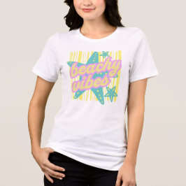 Grillige Strandschelpen Tri-Blend Shirt