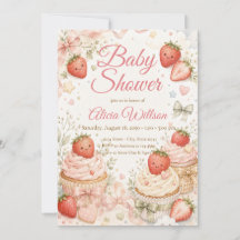 Grillige Strawberry Baby Shower