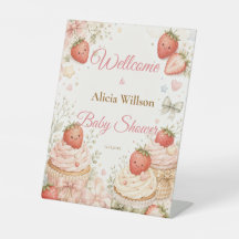 Grillige Strawberry Baby Shower