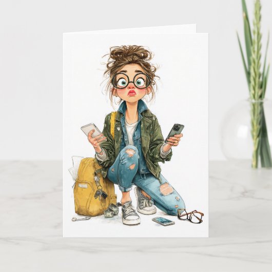 grillige tech-overload meisjeschaos (Voorkant)