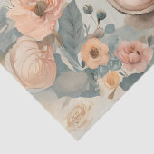 Grillige teddybeer decoupage tissuepapier (Detail)