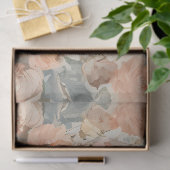 Grillige teddybeer decoupage tissuepapier (Geschenk)