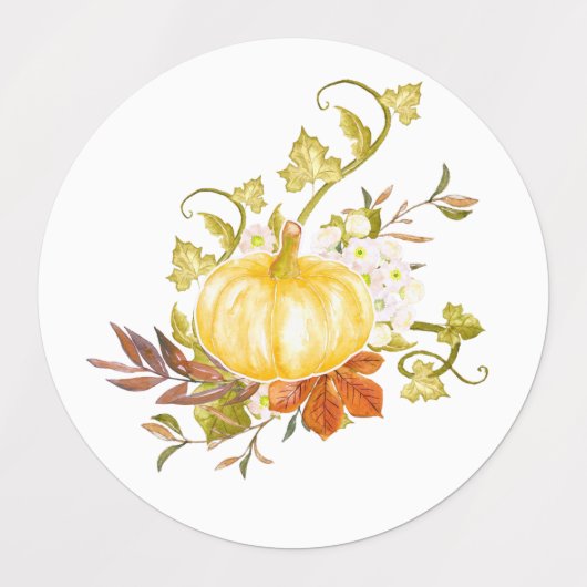 grillige Thanksgiving turky art speelse gobbel Labels (Design 2)