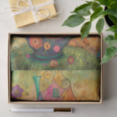 GRILLIGE THEE CUP HUIS DECOUPAGE TISSUEPAPIER (Geschenk)