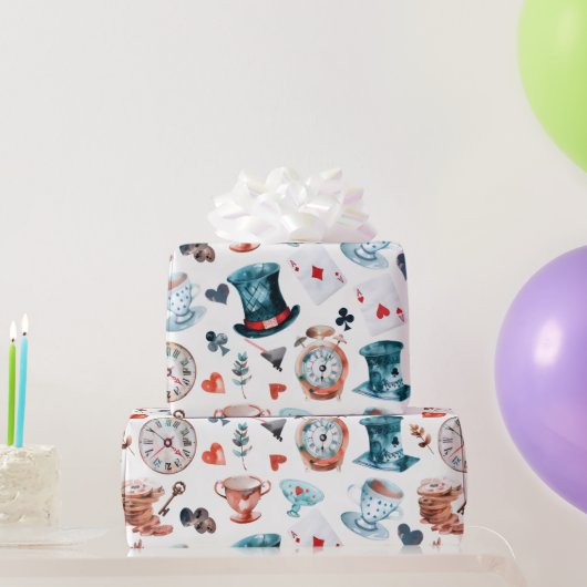 Grillige Thee Tuin Thee Party Patroon Cadeaupapier (Feestgeschenken)