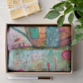 GRILLIGE THEEKOM HUIS DECUPAAGE TISSUEPAPER TISSUEPAPIER (Geschenk)