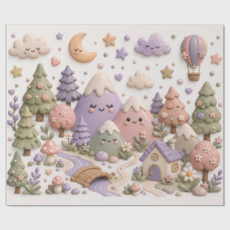 Grillige Tissuepapier Cadeaupapier