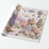 Grillige Tissuepapier Cadeaupapier (Uitgerold)