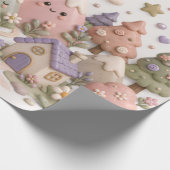 Grillige Tissuepapier Cadeaupapier (Hoek)