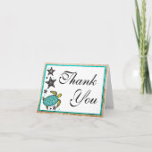 Grillige Trouwkaart Bedankt voor de Strandbruiloft (Voorkant)