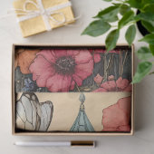 GRILLIGE TUIN ELFENHUIS DECOUPAGE TISSUEPAPIER (Geschenk)