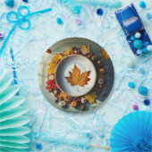 "Grillige Tuin Fiesta Papieren Borden" Bordje (Feest)