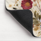 Grillige tuin geperste bloemen Bohemian Muismat (Hoek)