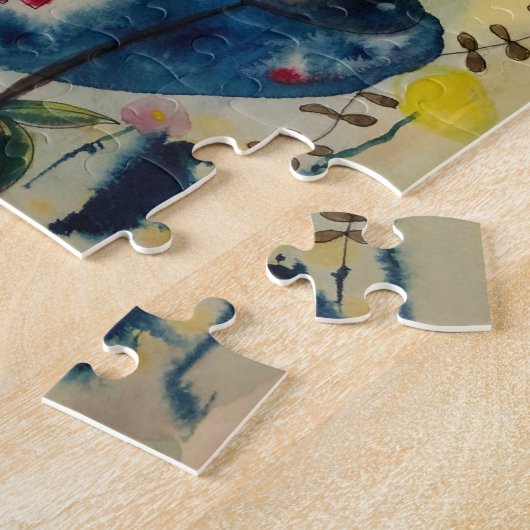 grillige tuin legpuzzel (Zijkant)