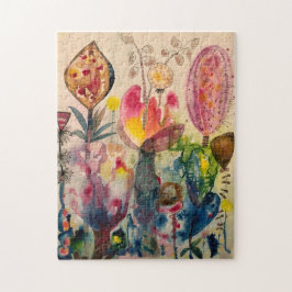 grillige tuin legpuzzel