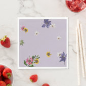 grillige tuin met wilde bloemen servet (Insitu)