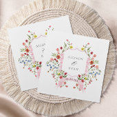 Grillige Tuin Trouw Wapen Monogram Servet