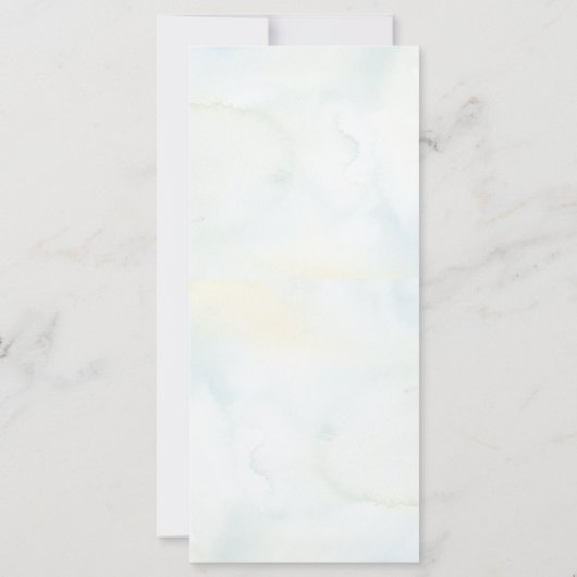 Grillige Tuin waterverf Wilde Bloemzomer (Achterkant)