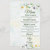 Grillige Tuin waterverf Wilde Bloemzomer (Voorkant / Achterkant)