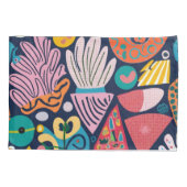 grillige tuindans kussensloop (Achterkant)