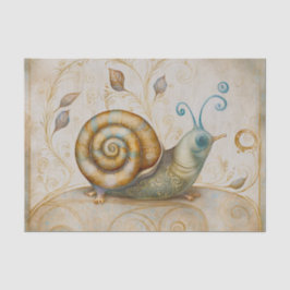 grillige tuinslak tissuepapier