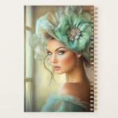 grillige turquoise Petten Planner (Achterkant)