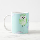 grillige uil koffiemok (Links)