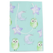 grillige uil medium cadeauzakje (Voorkant)