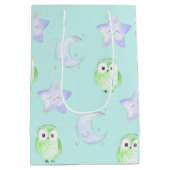 grillige uil medium cadeauzakje (Achterkant)